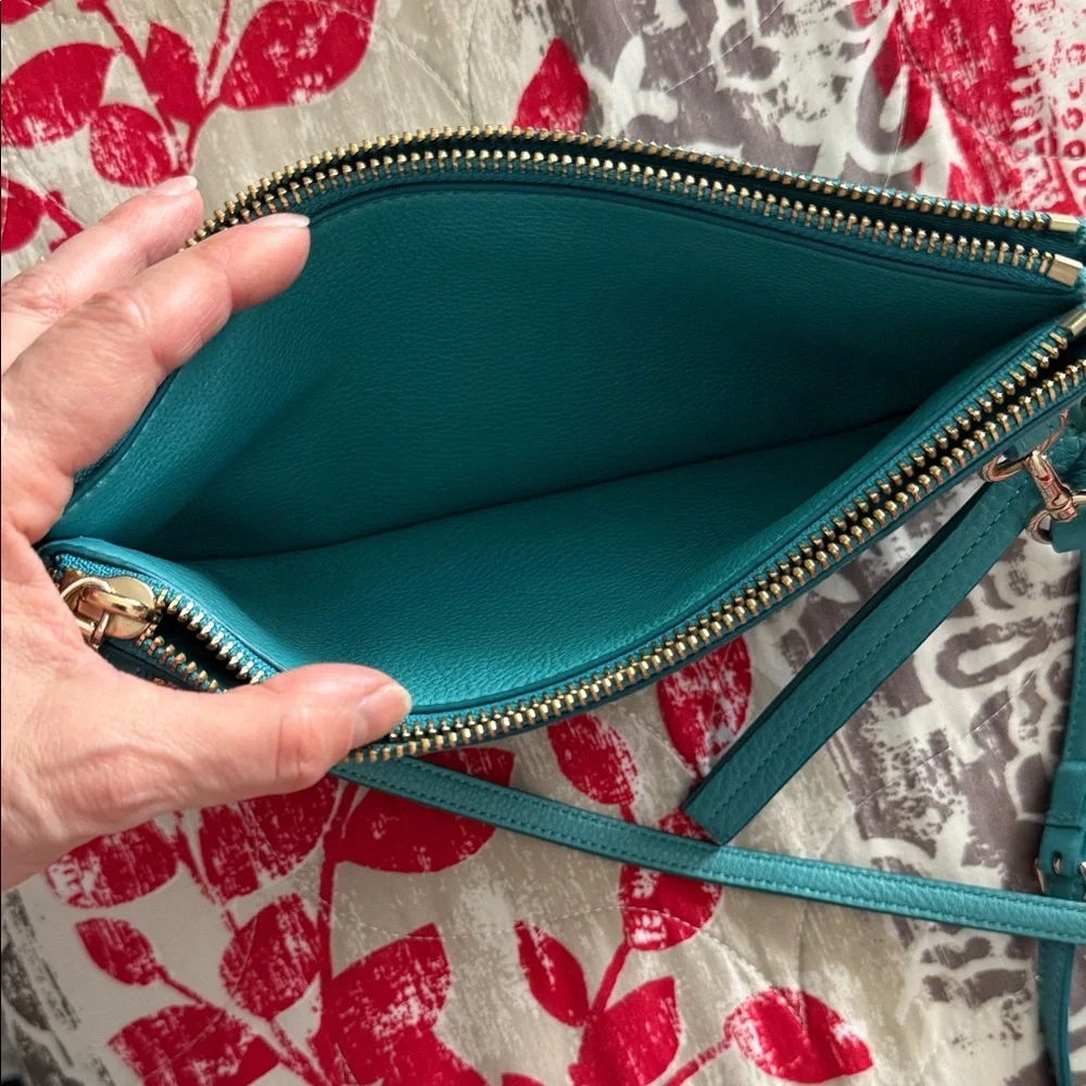 Coach Turquoise Crossbody Bag - Picture 4 of 7